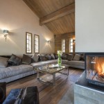 Chalet Ambre living space