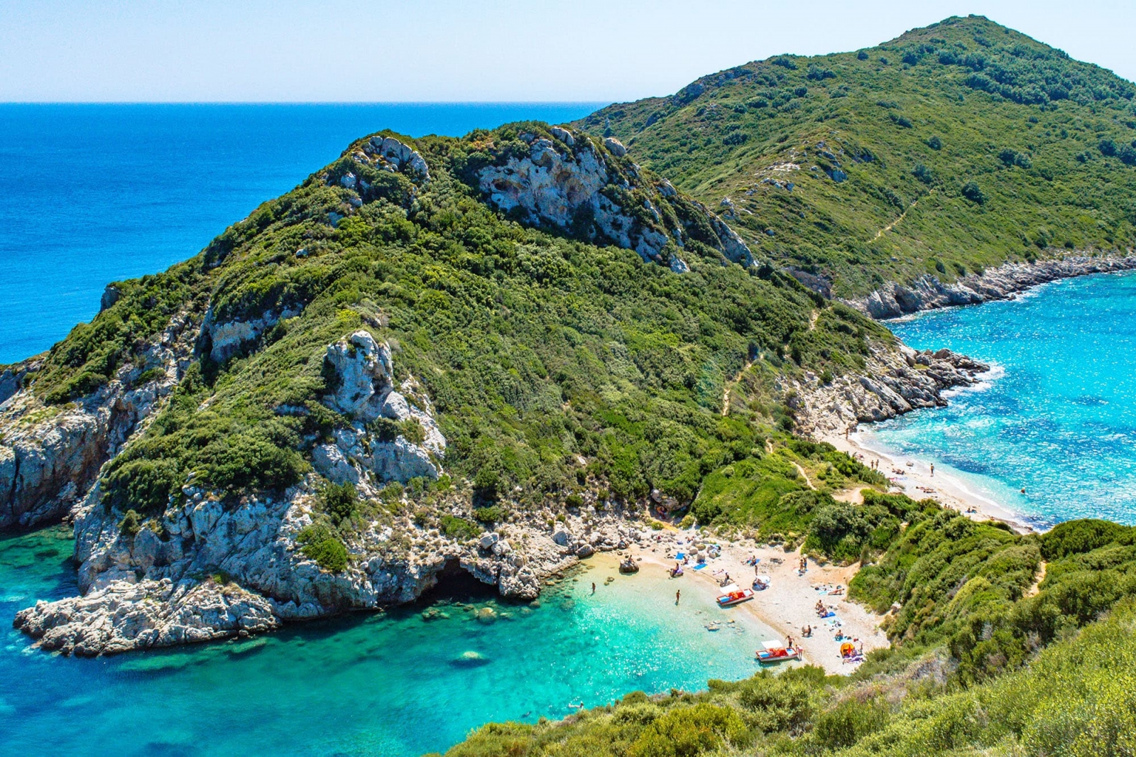 Greek beach-Corfu