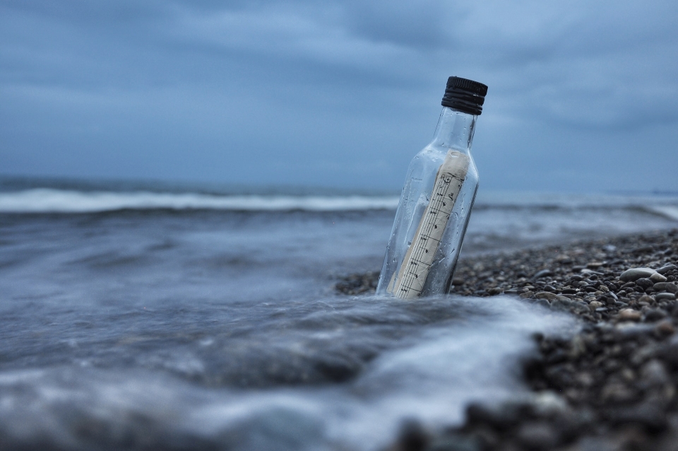 message in a bottle